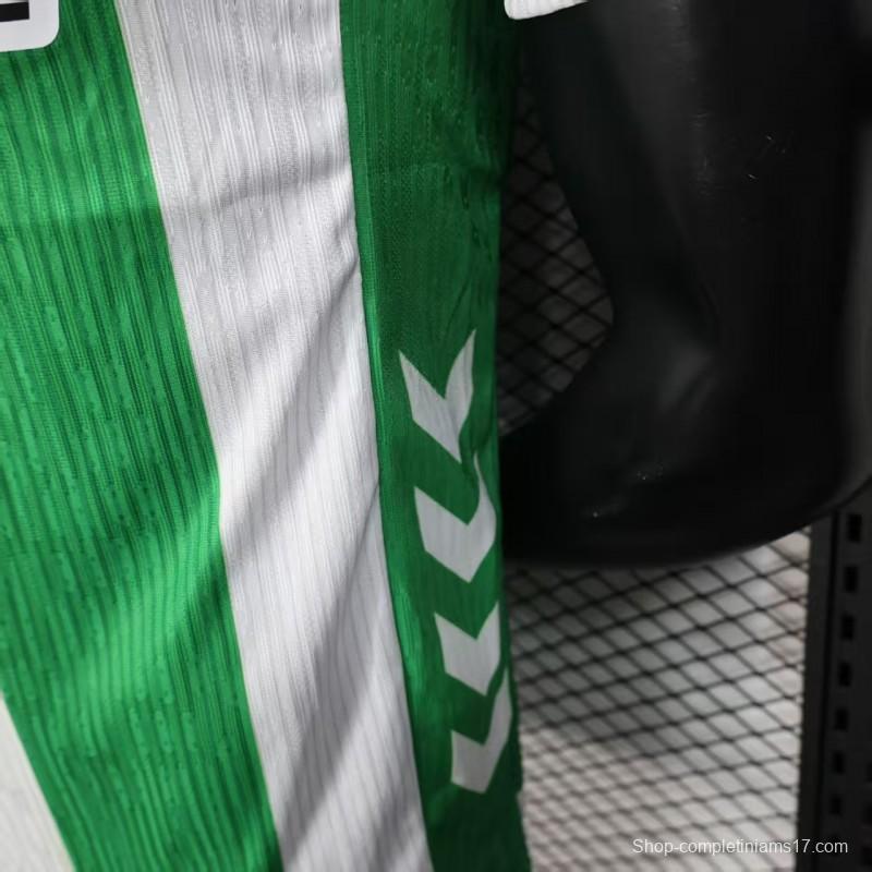 Player Version 25/26 Real Betis Home Jersey