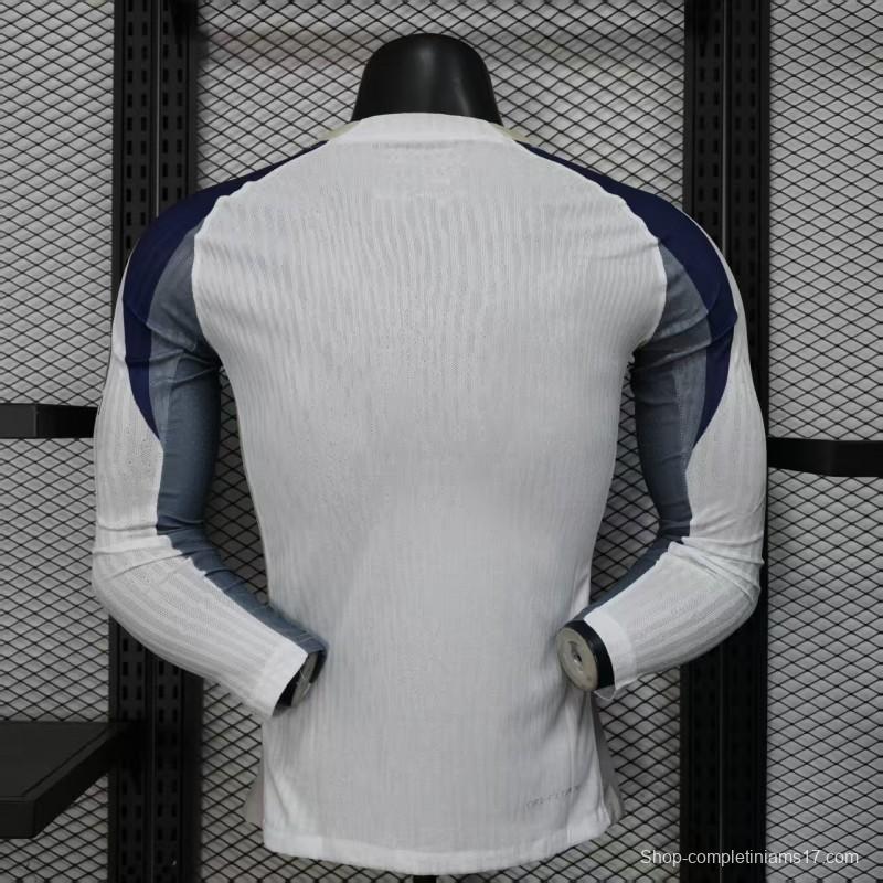 Player Version 25/26 Tottenham Hotspur Home Long Sleeve Jersey