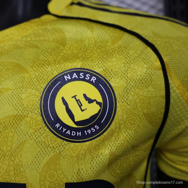 Player Version 25/26 Al-Nassr Home Jersey