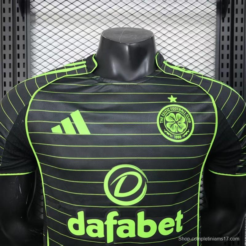 Player Version 25/26 Celtic Away Jersey