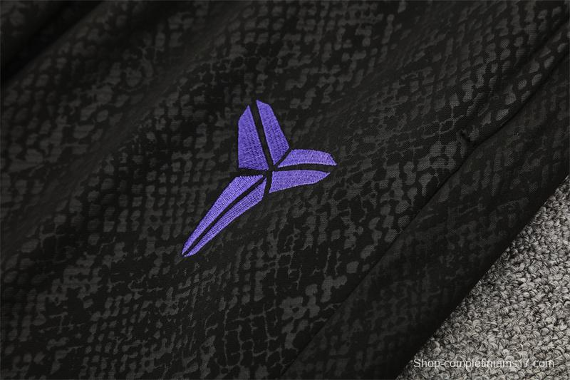 25/26 Barcelona Purple Joint Edition Half Zipper Jacket+Long Pants