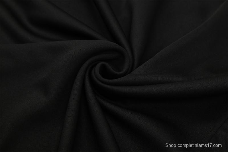 Retro 05/06 AC Milan Black Half Zipper Jacket