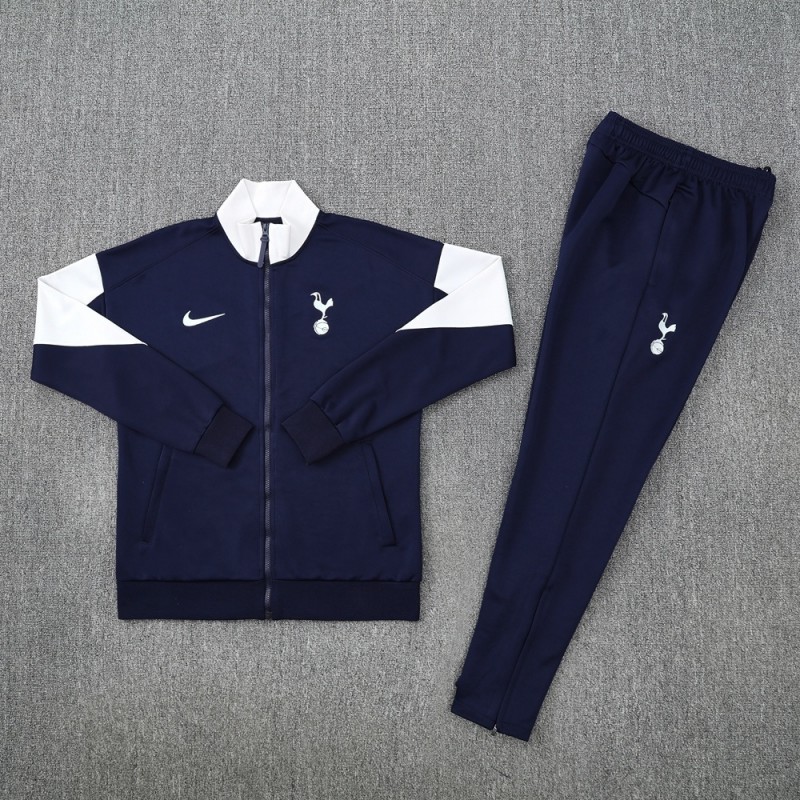 2025 NIKE Black/WHITE Full Zipper Jacket + Long Pants