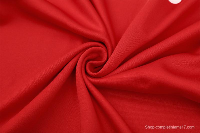 Retro 05/06 AC Milan Red Half Zipper Jacket