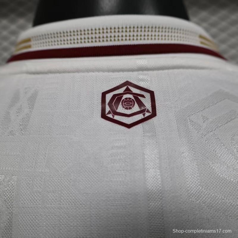 Player Version 25/26 Arsenal Third Long Sleeve White Jersey