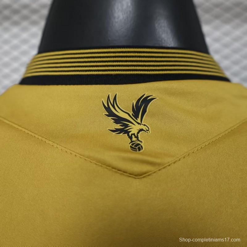 Player Version 25/26 Crystal Palace Away Yellow Jersey