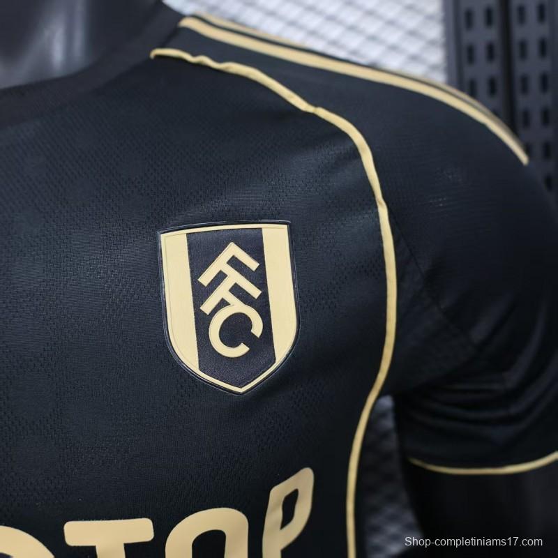 Player Version 25/26 Fulham Away Black Jersey