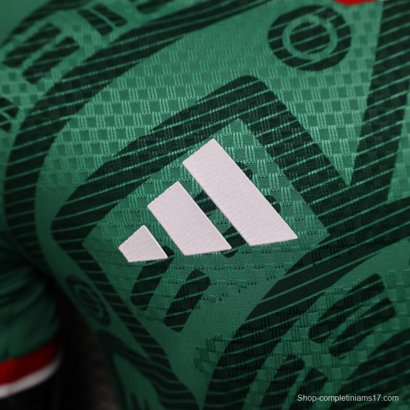 Player Version 2025 Mexico Home Jersey