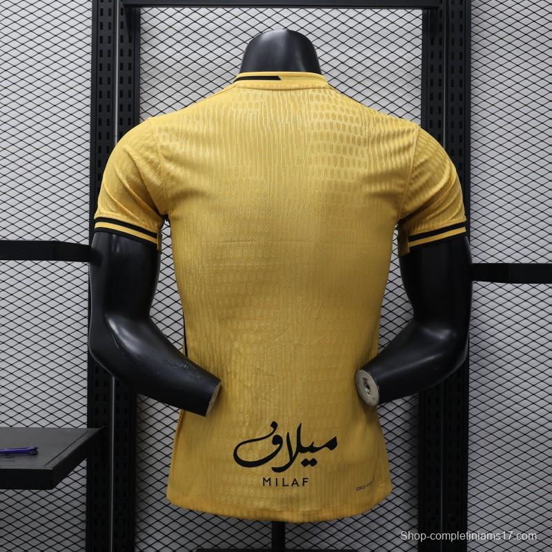 Player Version 25/26 Al-Ittihad Third Yellow Jersey