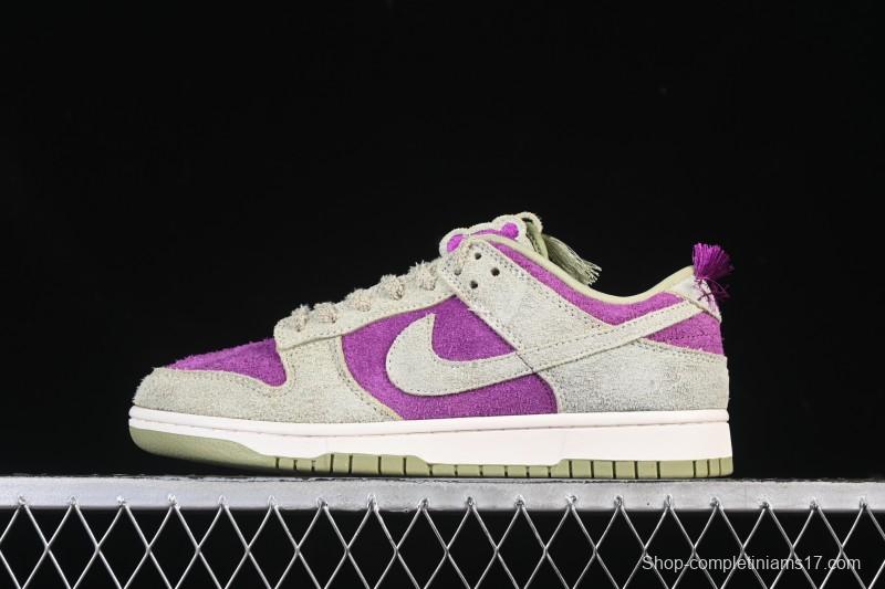 Nike Dunk Low Panda Viotech Green Purple Low-Top Casual Skate Shoes - IH7648-700