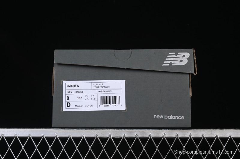 New Balance 2000 Series Retro Dad Style Casual Sports Running Shoes - U2000FW