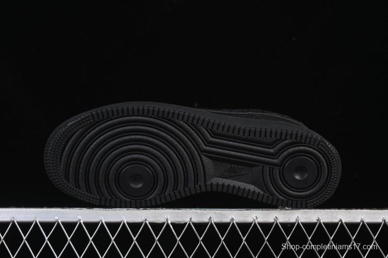 Nike Air Force 1'07 Low Casual Sneakers with Full-Length Air Cushion - HQ1977-001