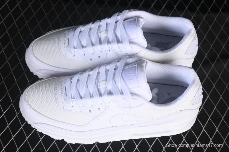 Nike Air Max 90 Retro Running Shoes with Max Air Cushion - CN8490-100