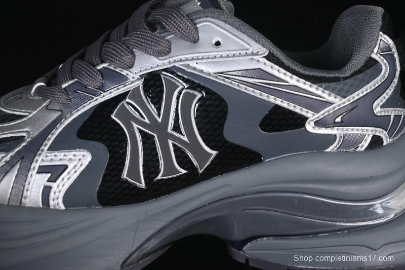 New York Yankees Chunky Curve Runner Enamel Thick Sole Casual Running Shoes - 3ARNSPE5N50SID