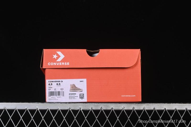 Converse Chuck 1970s High-Top Leather Casual Sneakers - A12443C