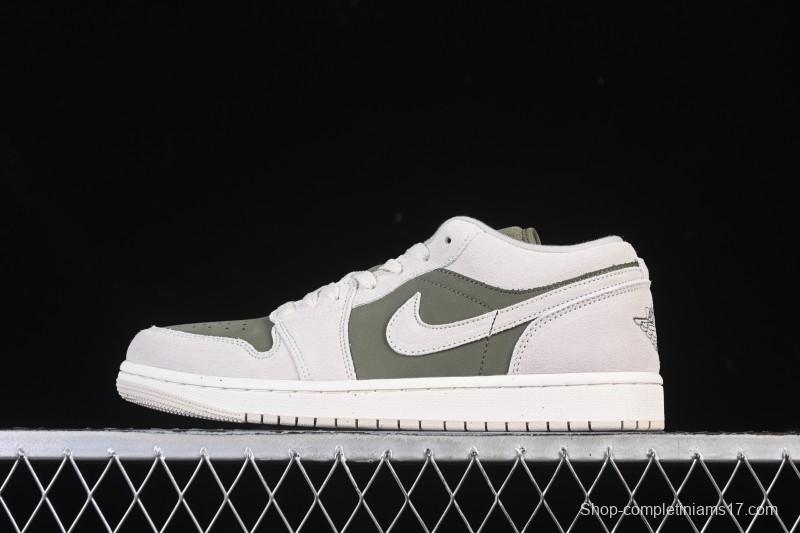 Nike Air Jordan 1 Low AJ1 Mint Green Low-top Casual Lifestyle Sneakers - HV4089-201