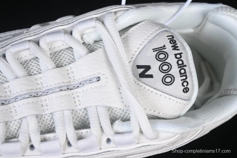 New Balance 1000 Series Retro Dad Style Low-Top Casual Running Shoes - M1000BW