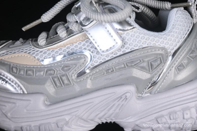 Balenciaga Silver Anti-Slip Casual Kids Shoes - J.C3