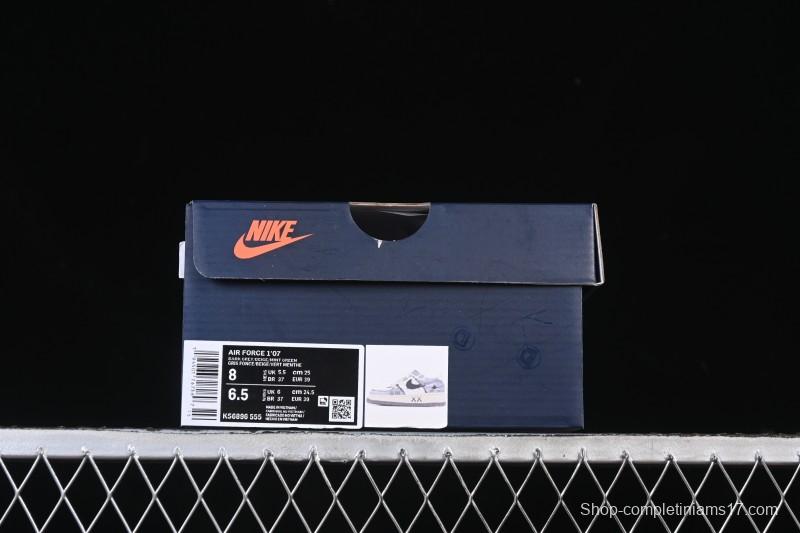 Nike Air Force 1'07 Low The Age of Cracks Hand-Drawn Graffiti Casual Sports Shoes - KS6896-555