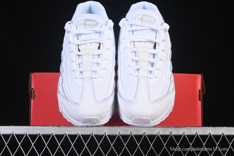 Nike Air Max 95 Retro Cushioned Running Shoes with Air Sole - CT1268-100