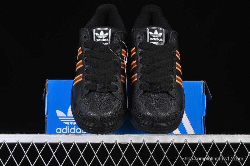 Adidas Superstar II Casual Sneakers with Shell Toe Design - JQ6469