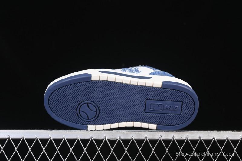 New York Yankees Chunky Liner Pocket Monogram Height-Increasing Thick Sole Casual Running Shoes - 3ASXP025N50NYS