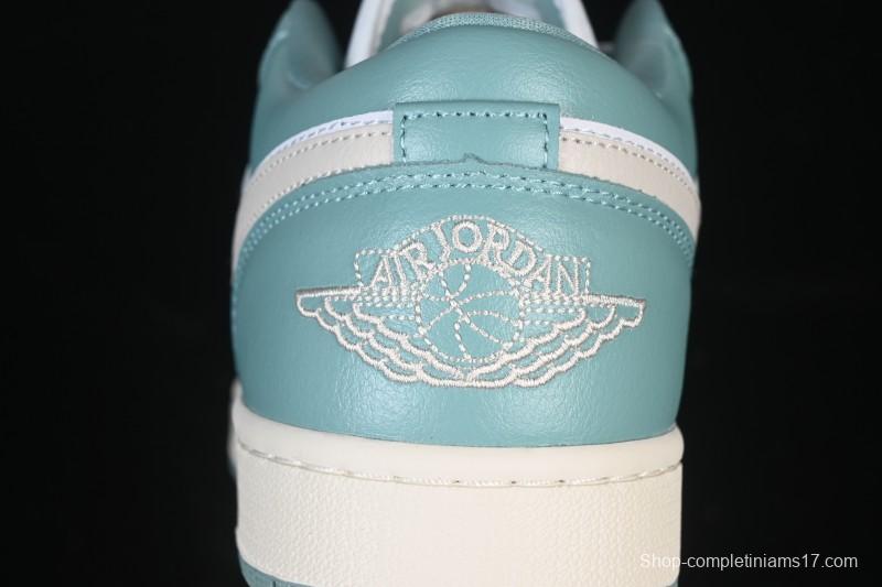 Nike Air Jordan 1 Low AJ1 Fresh Mint Green Low-Top Casual Skate Shoes DC0774-138