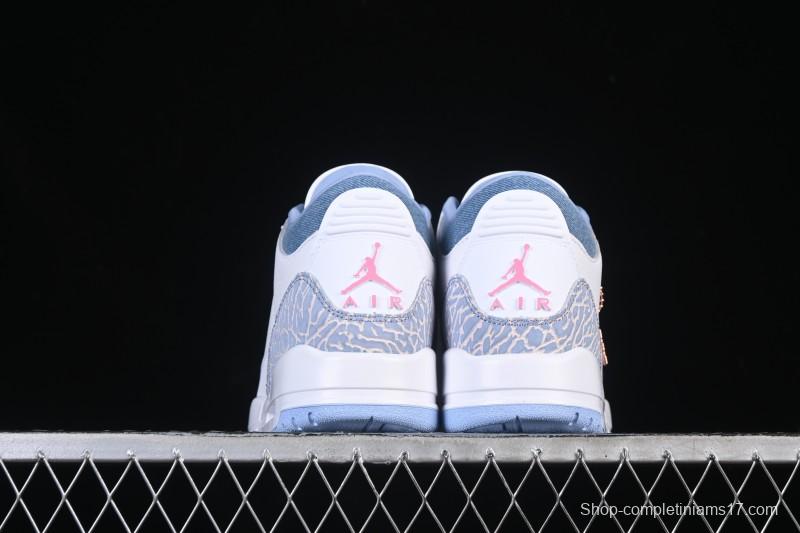 Nike Air Jordan 3 Retro Cobalt Bliss Design - HQ0784-101