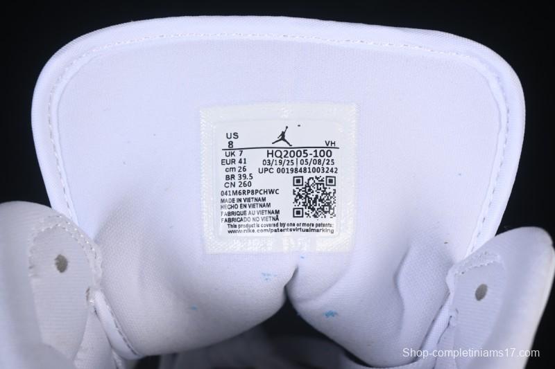 Nike Air Jordan 1 Mid Retro Denim Blue Casual Sneakers - HQ2005-100