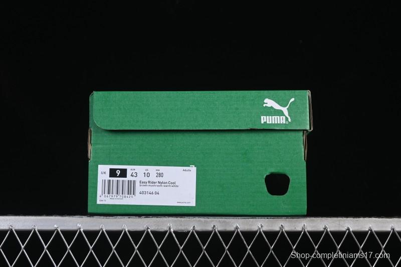 Puma Easy Rider Nylon Cool Comfortable Simple Wear-Resistant Breathable Low-Top Casual Skate Shoes - 403146-04