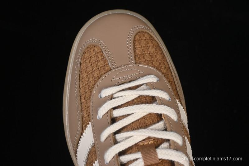 Adidas Originals Gazelle Indoor Retro Casual Slip-Resistant Wear-Resistant Low-Top Skate Shoes - JR8851