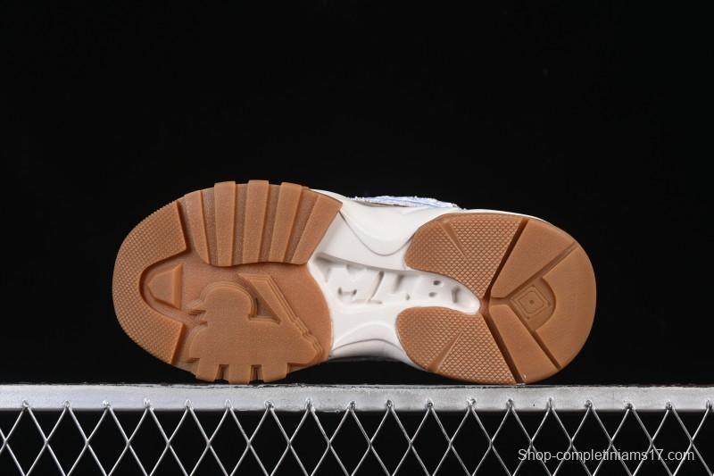 Adidas NY MLB Bigball Chunky Vintage Cursive Height-Increasing Thick Sole Running Shoes - 3ASHVT25N07BGS