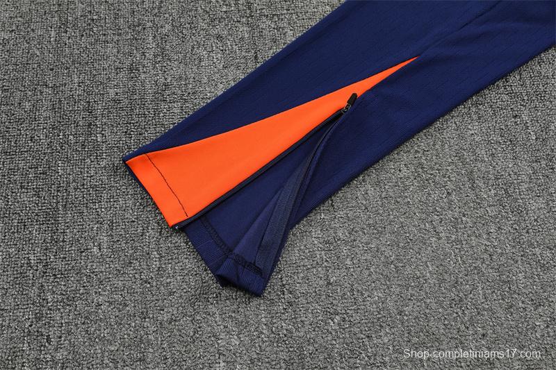 25/26 Barcelona Blue Orange Camouflage T90 Short Sleeve Jersey+Shorts