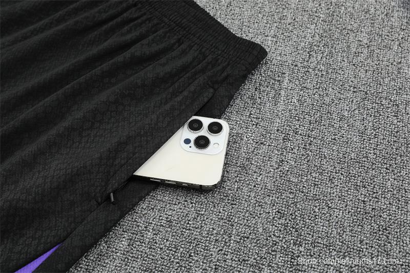 25/26 Barcelona Black Joint Edition with XS Short Sleeve+Soccer Shorts