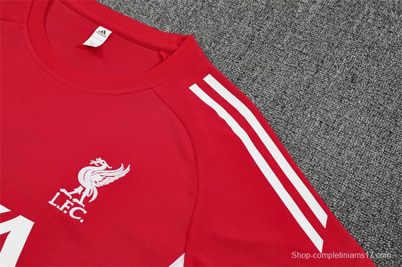 25/26 Liverpool Red  Short Sleeve Jersey+Shorts