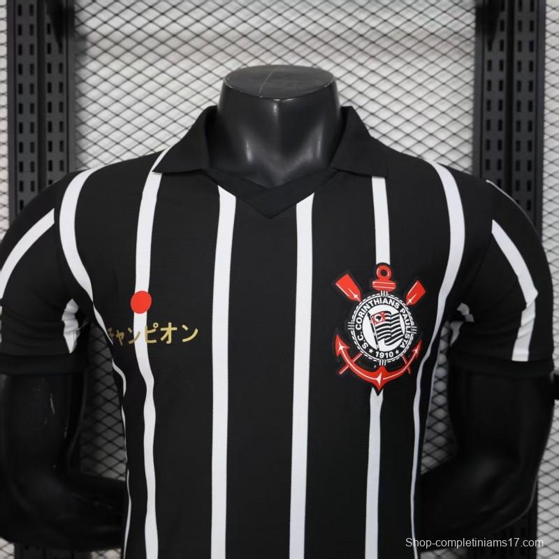 Player Version 25/26 Corinthians Black Stripe Special Edition Jersey