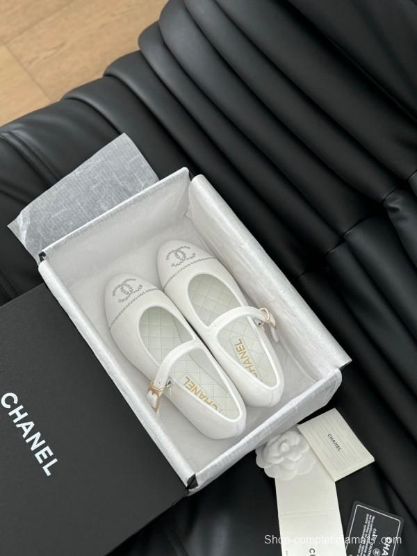 Chanel 2025 SS Runway Mary Jane Flats - LY00300