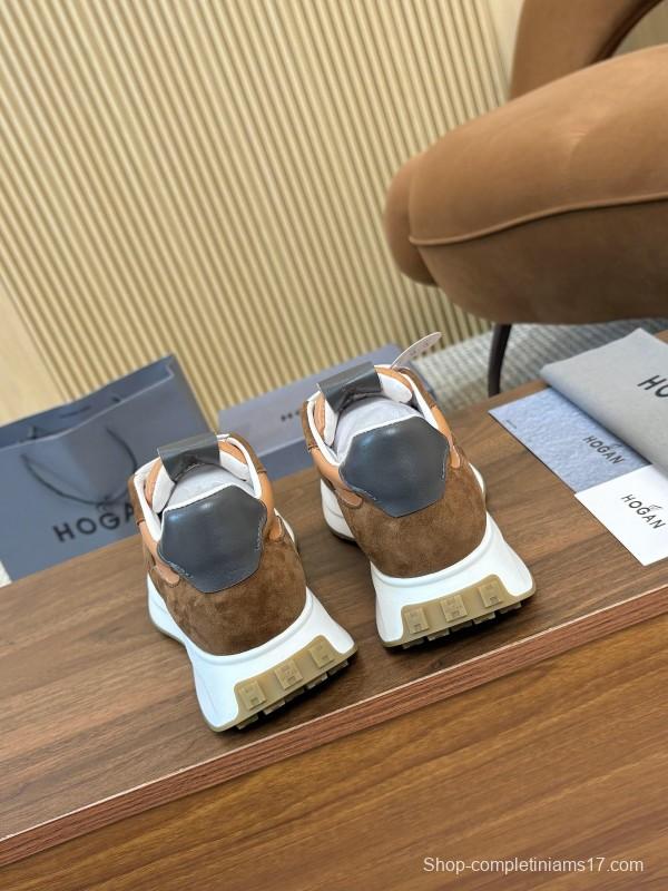Hogan H-STRIPES Series Couple Thick Sole Dad Shoes Airship Shoes Casual Sports Shoes - AS00350