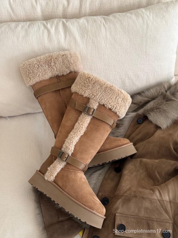 Adidas Curly High-Top Platform Knight Boots - AS00480