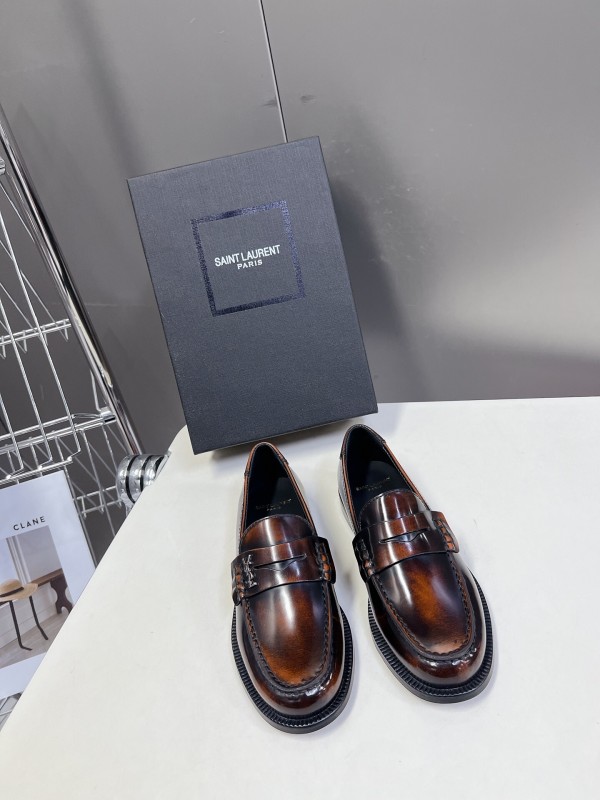 Saint Laurent Classic Loafer Flats - KFY00350