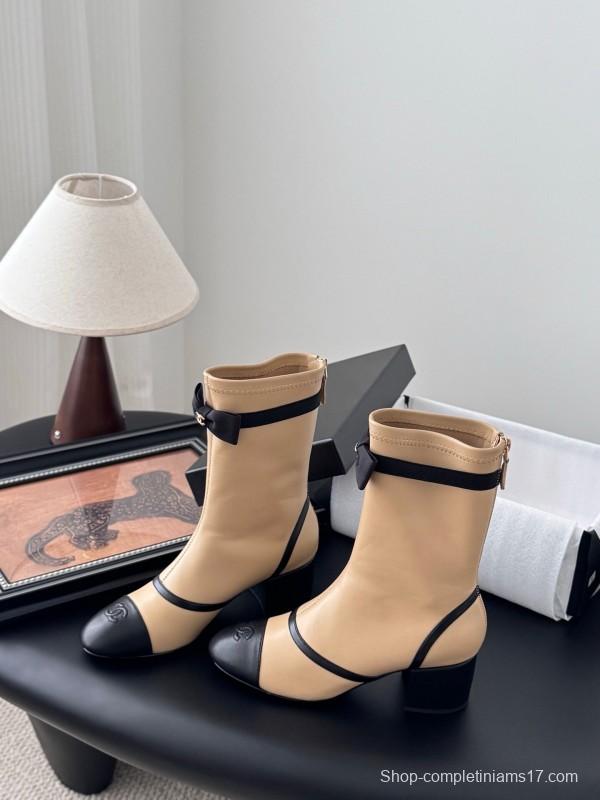 Chanel 2025 SS New Bow Ankle Boots - LY00