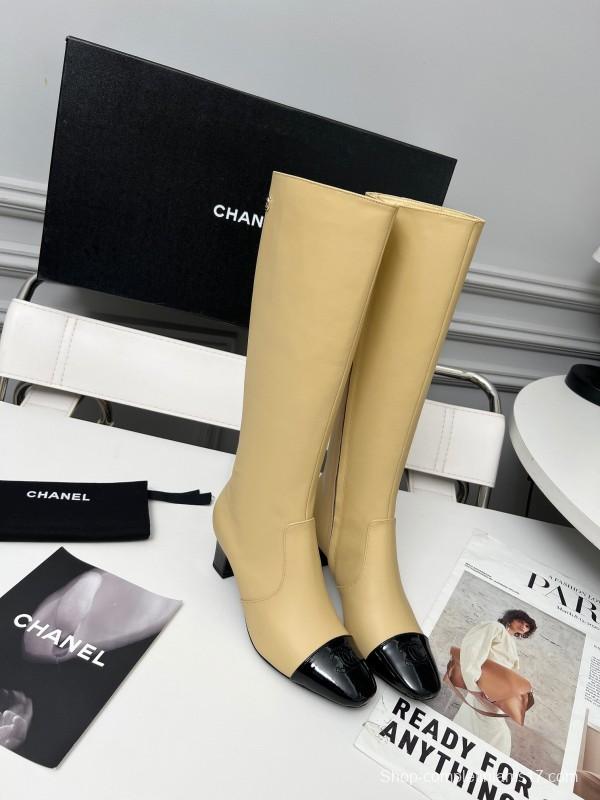Chanel 2025/SS Double C High Heel Fashion Boots - LY00370/LY00400