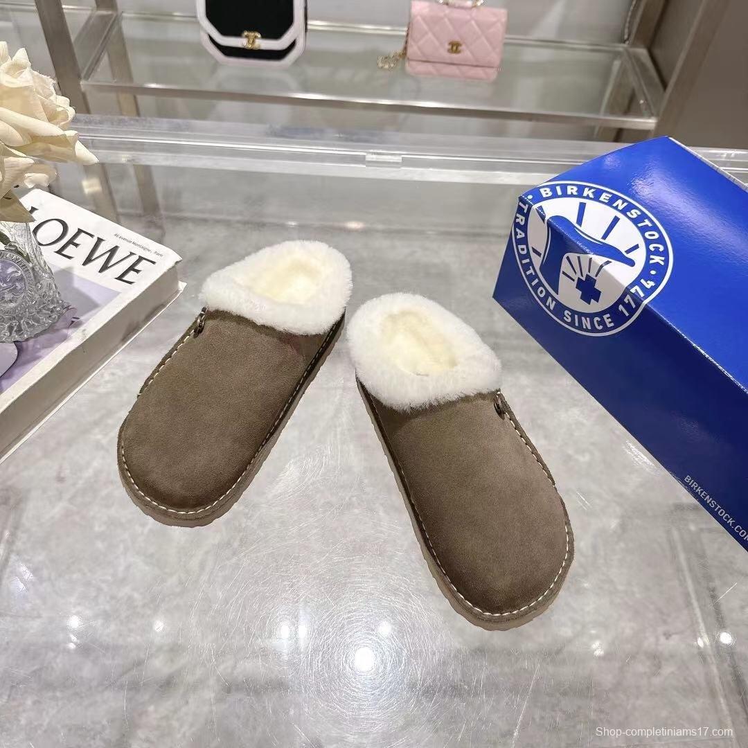 Birkenstock 2025 SS Japan Limited Edition Unisex Sandals with Suede Upper and Wool Lining - LY00250