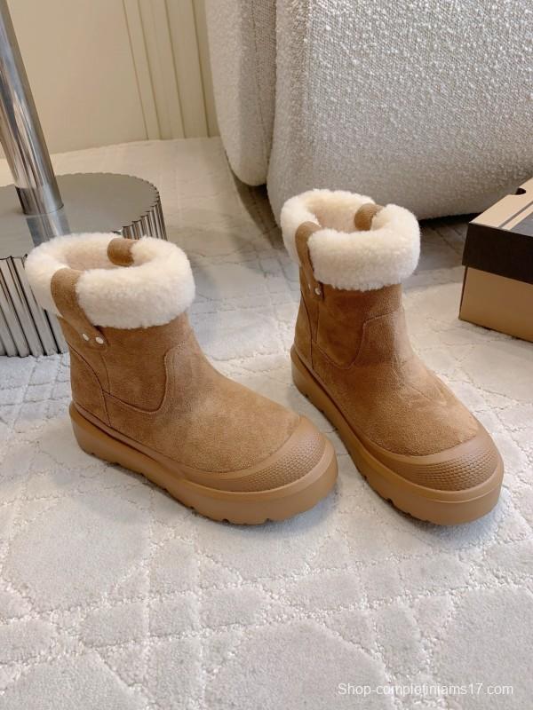 UGG 2025/SS Wool Warm Snow Boots - AS00310