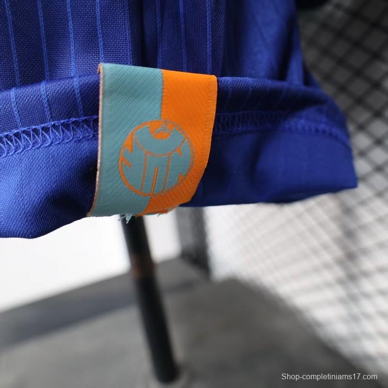 Player Version 25/26 Newcastle United Third Blue Long Sleeve Jersey