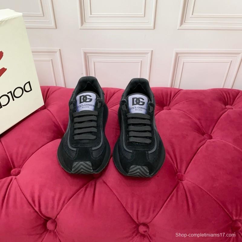 Dolce & Gabbana 2025/SS New Collection Luxury Embroidered Logo Sneakers - AS00300