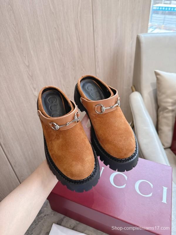 Gucci Women's Mule Shoes with Horsebit Detail - LY00300