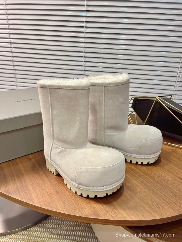 Balenciaga 2025 SS Oversized High Heel Snow Boots - AS00520