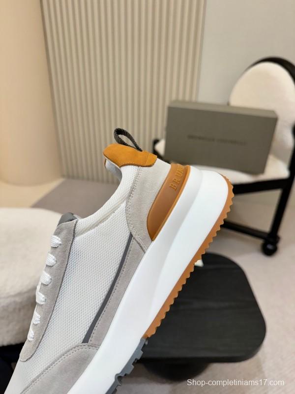 Brunello Cucinelli Casual Sneakers New Material Design - KFY00320