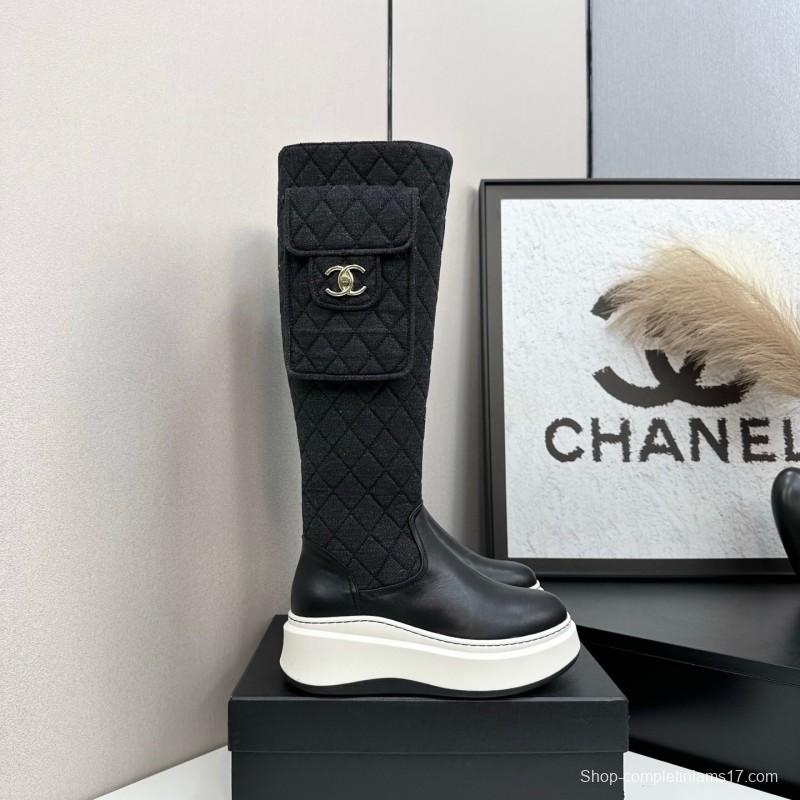 Chanel 2025/SS Short Boots Essential Autumn Winter Item - L Y00420